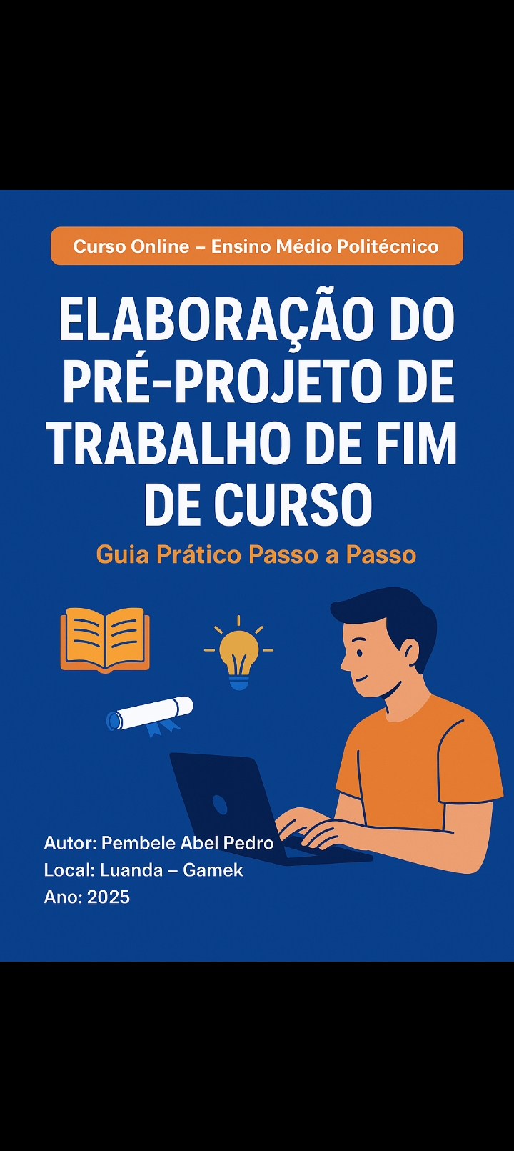 Elaboração de pré-projeto escolar para médio politécnico 12ª a 13ª clasee